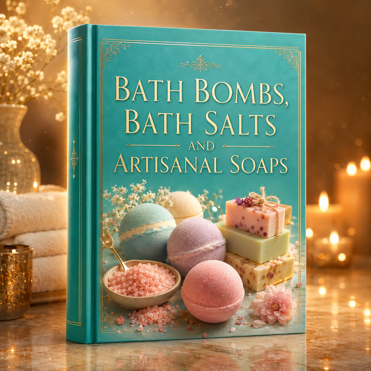+30 RECIPES FOR BATH BOMBS, BATH SALTS AND ARTISANAL SOAPS TO CREATE AND SELL A COMPLETE SPA LINE
