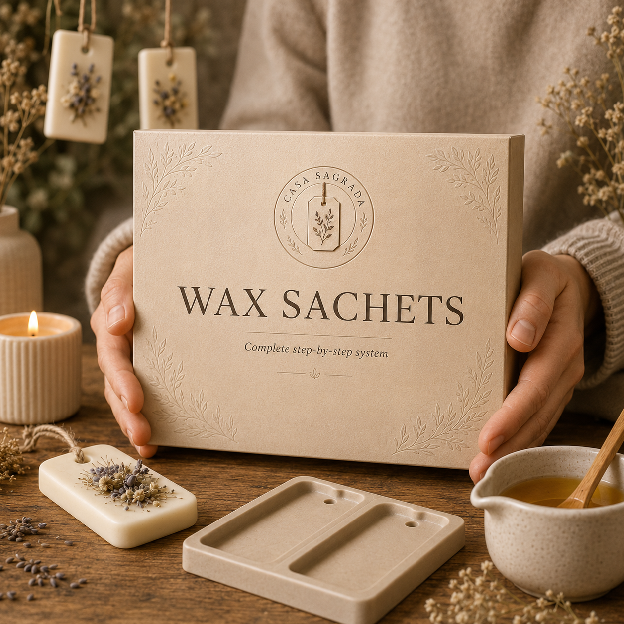 Casa Sagrada's System — Wax Sachets Course
